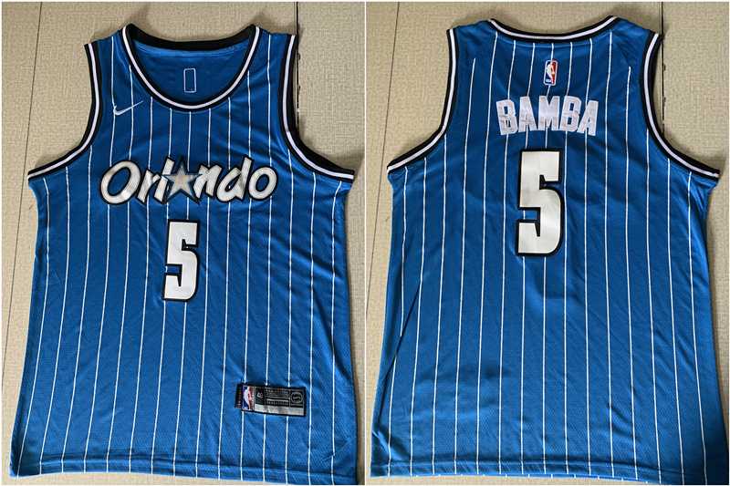 Magic 5 Mohamed Bamba Blue Nike Swingman Jersey,We sell and wholesale Magic 5 Mohamed Bamba Blue Nike Swingman Jersey on line form chian!
